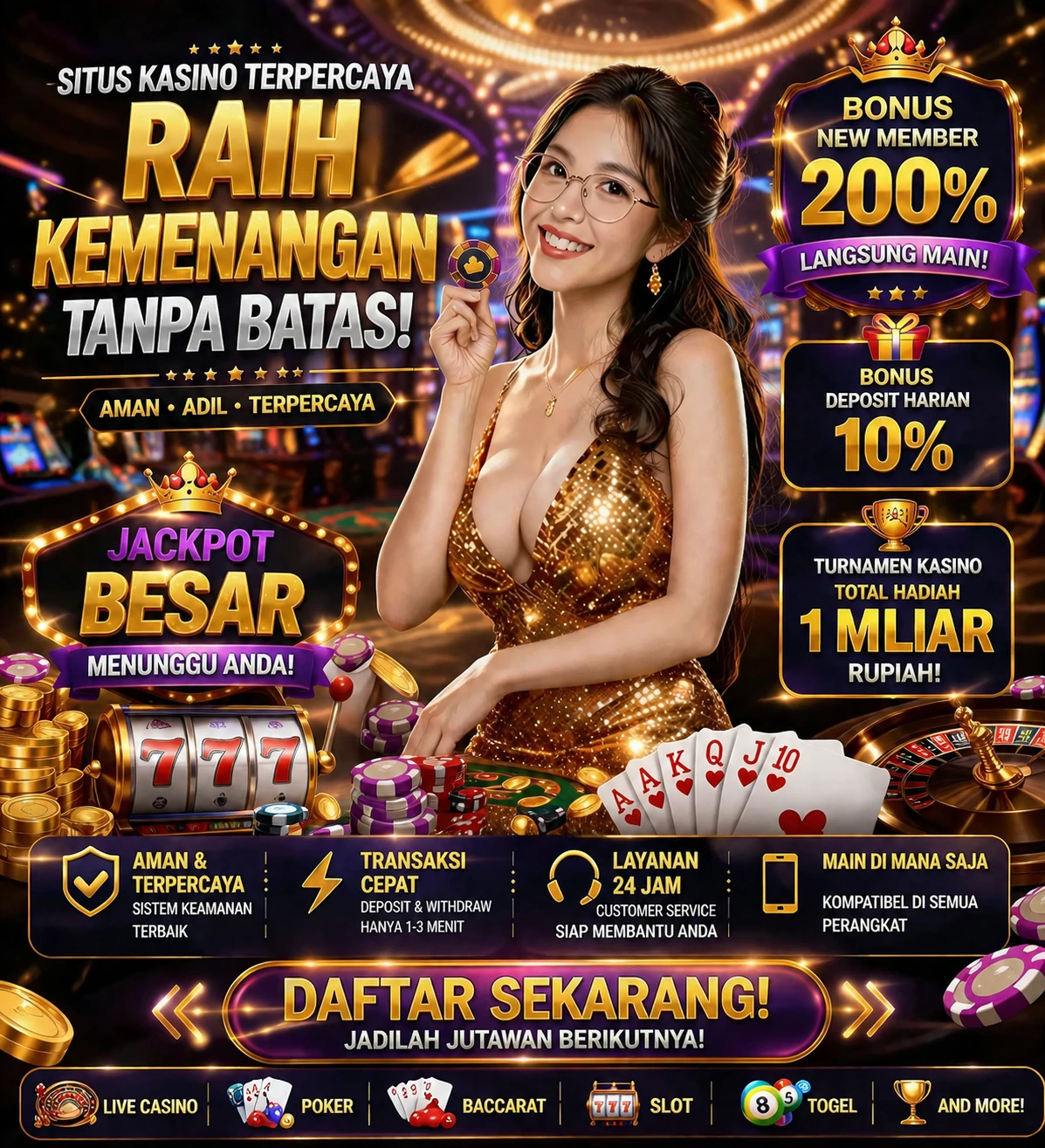 Main multiplayerq.com Menang Jackpot Besar